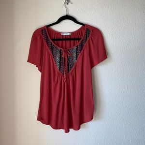 Maurice’s maroon knit top